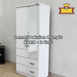 Lemari Pakaian 2 Pintu Olympic LLSP Karin/Lily - Jogja
