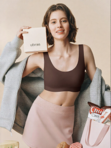 Ubras | Seamless Invisible Bra for Flatter Chest Appearance