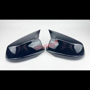 2x Glossy Black Mirror Cover Black Mirror Cover Overlay for BMW 5 Series F10 F11 520i 523i 525i 528i 530i 535i 550i 2011-2013
