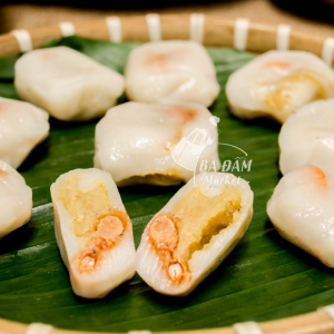 Hộp 10 Bánh Ít Mặn Nhân Tôm Rim & Đậu Xanh Đặc Sản Bình Định