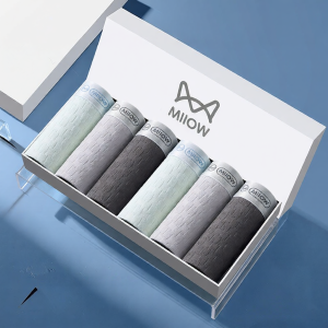 MiiOW | Cotton Antimicrobial Breathable Boxer Shorts