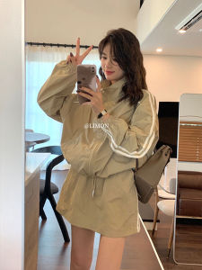 ชุดกีฬา Tagkita กางเกงขายาวเอวสูง แขนยาว กันแดด 2 ชิ้น ฤดูใบไม้ผลิและฤดูใบไม้ร่วง เสื้อผ้าทำงานสำหรับผู้หญิง