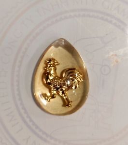 Mặt dây chuyền pha lê 12 con giáp phong thủy mang lại May Mắn Tài Lộc + < dây đeo >