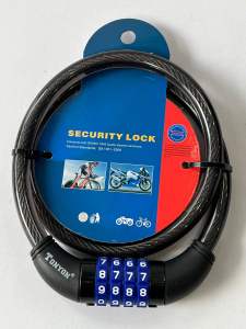 Dây khoá mật mã tự chọn 4 số khoá xe máy xe đạp khoá nhà đa năng Tonyon
