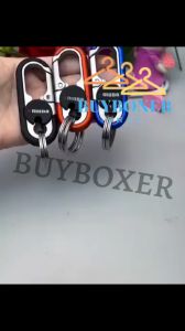 BUYBOXER 1pcs Car Keychain Creative Key Holder Men Fashion Camping Climbing Metal Key Ring Car Styling Auto Car Keyring Accessories