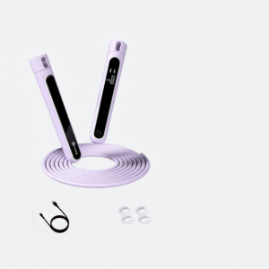 Keep | Weight Management Professional Jump Rope with Counter and Weighted Feature No Cord