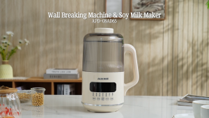 1200ML Soybean Milk Machine Household Household Full-automatic Breaking Machine Multi-Functional Wall Breaker Cooking Milk Maker With Sound Insulation Cover Wall Breaking Machine