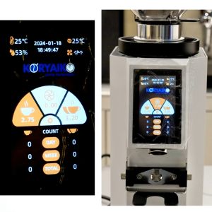 Koryaiko ZF83 Stepless Espresso Coffee Grinder For Commercial 83mm DLC Flat Burrs