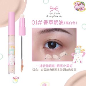 FLORTTE Wacky Series Concealer Cream Conceals Tear Troughs and Brightens Long-Lasting @ FLORTTE Wackky 系列遮瑕蜜膏遮盖泪沟提亮水润持久