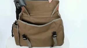Bicycle Side Bag Bike Rear Seat Bag Motorcycle Bicycles Luggage Cargo Rack Carrier for Cycling Traveling Commuting