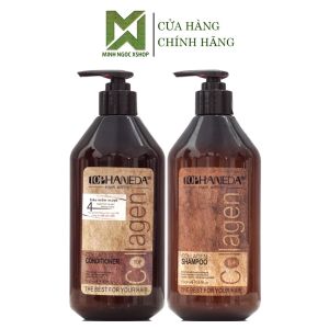 Dầu gội xả phục hồi tóc hư tổn Top Haneda Collagen 500ML