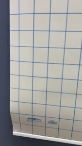 Whiteboard Roll Non Magnet Plain Single line square line-  White Board Roll 24.5 x34  31 x 43