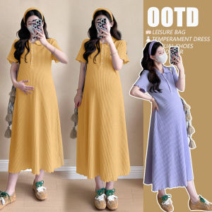 Maternity French Style Versatile Comfort Thin Dress