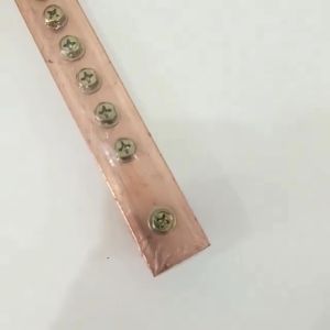 3x30/4x60 grounding copper bar tinned copper bar wiring copper bar busbar grounding copper bar