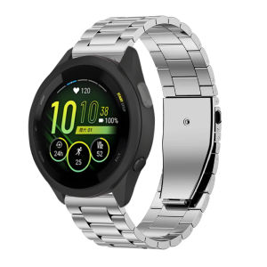 22mm 20mm 18mm Metal Band For Garmin Forerunner 570 970 55 265 965 165 255 955 Venu 4 3 2/Active 6/5/4 Stainless Steel Bracelet