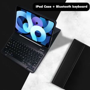 Colorful Candy Bluetooth Keyboard Case Mouse Magnetic Leather Stand Cover For iPad 7 8 9 10th Pro 11 Air 4 5th Mini 7 6 10.2inch
