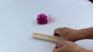 2Pcs Log Rhythm Sticks Maracas Wood Instrument For Baby Orff Music Teaching Aids Musical Beating