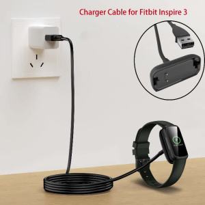 Cáp Thay Thế Bộ Sạc Đồng Hồ Thông Minh USB Fitbit Inspire 3 33ft/1m - Dây Sạc Bền Bỉ Cho Đồng Hồ Thông Minh