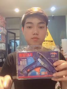 Súng bắn keo nến silicon 20W tặng 3 cây keo silicon trong suốt nóng chảy tiện dụng (7mm x 270mm) làm đồ Hanmade - sửa chữa Trùm Sỉ Gia Thành
