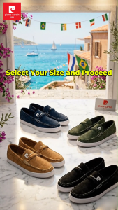 Giày Thể Thao Thời Trang Nam Da Lộn Cao Cấp Pierre Cardin 917