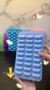 Cetakan Jelly Kacang Peanut Mini Plastik Food Grade Permen Coklat Puding Jelly Biskuit Yupi Kue Kering Kecil ( BOS )