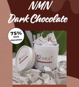 EHARTA NRA7 Premium Dark Chocolate 75% NMN Multipack Low Fat Organic First NMN-infused