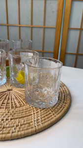 แก้วเหล้า แก้วบรั่นดี แก้วน้ำใส ขนาด 210 ml แพ็ค 6ใบ รุ่นNZ177S เนื้อแก้วใส หนา ล้างง่าย