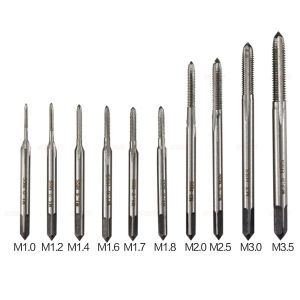 STONEGO 5/7/10PCS HSS6542 Metric Thread Tap Drill Bits Set - Professional Grade Tools