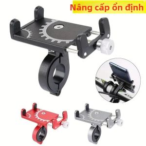 Giá Đỡ Điện Thoại Đa Năng Trên Xe Đạp MTB Xe Máy E-Bike Chống Trượt Hợp Kim Kẹp Tay Lái Gắn Cho GPS Đi Xe Đạp Đi Xe Phụ Kiện