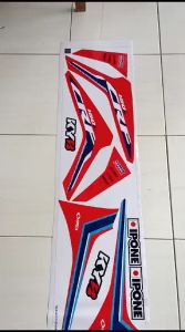CRF 150 L (COD) STIKER STRIPING MOTOR HONDA CRF 150 L - STIKER LIST GRAFIK SIMPLE WARNA VARIASI DESAIN RACING HOLOGRAM DAN TRANSPARAN BISA COD IP.KODE-005