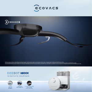 Robot hút bụi lau nhà Ecovacs Deebot T30C 2026 - 20000Pa - ZeroTangle 3.0 - Giặt giẻ nước nóng - BH chính hãng