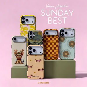 Potdemiel | Reindeer Dog Hug For Samsung Galaxy S26 Ultra A56 Exquisitely Pattern Double Protective Phone Cover Cases CaseChic