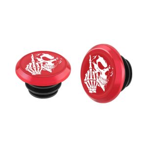 1 Pair Bike Handlebar Bar Cap Aluminum Alloy Handle Grips End Plug Cover Riding Superlight Covers MTB Road Bicycle Parts