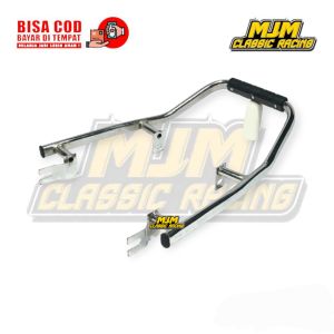 Behel Belakang Supra X Supra Lama Besi Krom Tebal