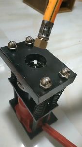 เครื่องจีบแบบฉีดน้ำ 6-8 ฟัน 6 ตัน ท่อลม 10 ตัน ฐานฉีดน้ำ