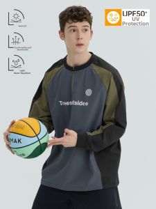 warmtrees | Water Repellent Sun Protection UPF50+ Half Zip Jacket