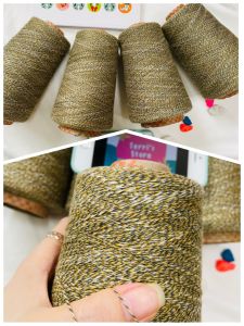 [Yarn] Sợi cotton 100% của Huafu màu loang - Dòng sợi chất lượng cao dùng cho đan móc