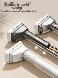 WEILAISHI | Adjustable Heavy-Duty Clothes Drying Rod Stainless Steel