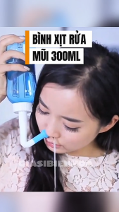 Bình Rửa Làm Sạch Mũi Waterpulse YT-300 300ml An Toàn Cho Bé
