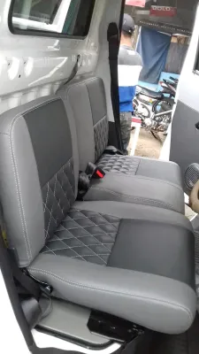 sarung jok bungkus jok lapis jok cover jok granmax pickup motif simple gratis sarung stir