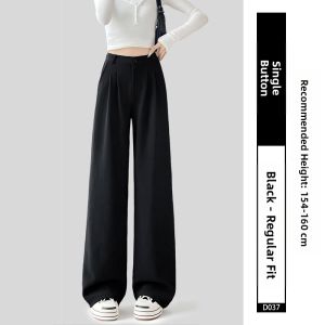 YAYANGREN | Thickened Narrow Straight Leg Pants for Petite Women
