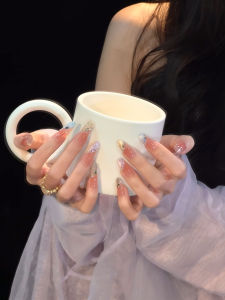 Son Tẩy Trang Dạng Lỏng Màu Hồng FUYU-NAIL Handmade Dây Chuyền Đá Rhinestone Dây Chuyền Tai Giả Dây Chuyền Mặt Tròn Dây Chuyền Mặt Tròn