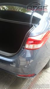 Car Trunk Tray for Toyota Vios Prime Gen 4 E/XE/XLE/J/G August 2019 2020 2021 2022 2023 2024 Model OEM Cargo Trunk Tray / Rear Trunk Tray / Cargo Boot - Trunk Safety Protection Heavy Duty High Quality / Toyota Vios  Bose Car Accessories Accessory