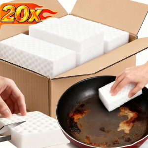 20/10ชิ้นแผ่นฟองน้ำเมลามีนฟองน้ำล้างจานฟองน้ำมายากลครัวแผ่นโฟมทำความสะอาดอเนกประสงค์ติดผนังห้องน้ำแปรงอ่างล้างหน้าทำความสะอาด
