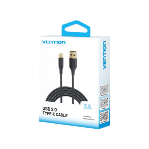 Vention | Vention USB C Cable PD 60W Fast Charging Cable USB to Type C Charge Cord Wire for Xiaomi Samsung Huawei Macbook iPad Quick Charg