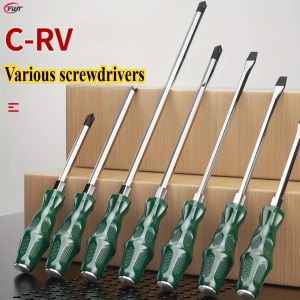 Super Hard High Manganese Steel Impact Screwdriver - Extended Heavy-Duty Bit for Auto & Woodworking Repairs