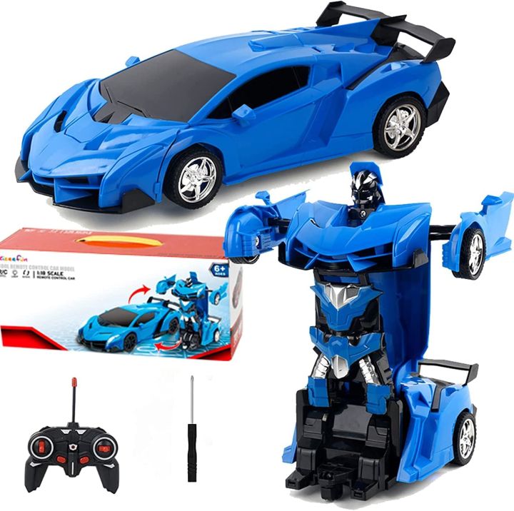 Transformer RC Robot Car, 124 Remote Control Cars Robot Gesture