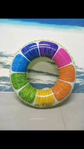 ห่วงยางเป่าลมลายส้ม-แฟนซี SY-A0719 -A0720 -A0722