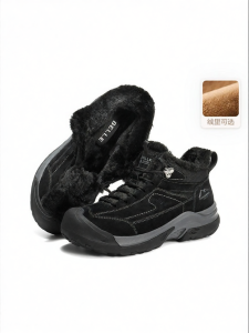 Belle | High Top Casual Thick Sole Warm Lined Sport Shoes
