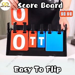 Premium Sport Scoreboard Sports Digit For Soccer Football Volleyball Basketball Tennis Badminton Table Tennis Referee